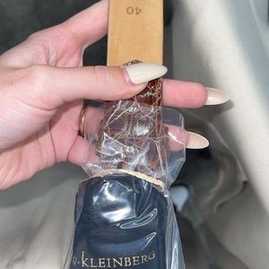 W Kleinberg Crocodile Belt
